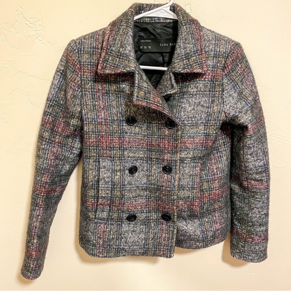 Zara Basics Peacoat - woman’s xs